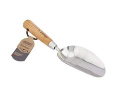 Draper Heritage 99024 - Pala de Acero Inoxidable con Mango de Fresno, Color marrón