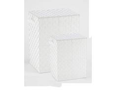 Garden Friend P1511023 - Perchero de Tela de poliéster Rectangular Blanco Set 1/2