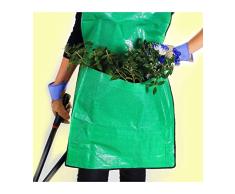 Astuceo - Delantal para jardín, color verde