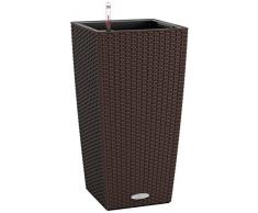 Lechuza Maceta, marrón, Cubico Cottage