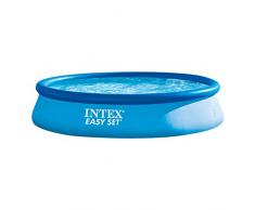 Intex 28143NP - Piscina hinchable Easy Set 396 x 84 cm, 7.290 litros