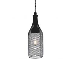 Luxform Lighting Flamenco - Farol Solar LED (11 x 11 x 32 cm), Color Negro