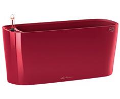 Lechuza 15579 Delta 20 Mesa macetas, Color Rojo Brillante