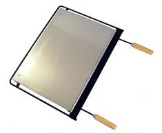 IMEX EL ZORRO 71623 - Plancha para Barbacoa, INOX, 71 x 41 cm