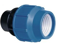 Cornat Sistema de Riego Pieza de Polietileno, 40 mm, diámetro 1 1/4 Rosca Interior, Polipropileno, para Agua fría