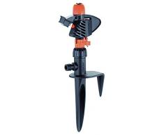 Claber Impact Plastic Spike Aspersor Negro, Naranja