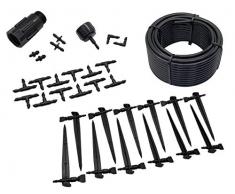 Aqua Control B4061 Kit de riego por Goteo, Negro