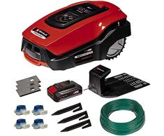 Einhell Robot cortacésped FREELEXO 500 BT Power X-Change (Li-Ion, modo multizona, pendiente hasta 35%, control app y Bluetooth, sensor de baches/inclinación/elevación/lluvia, incl. kit instalación)