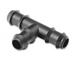 Abrisa Te para manguera de riego, Negro