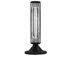 Enders Florenz estufa electrica pequeña de terraza con infrarrojos - Lampara infrarrojos eléctrica y negra para exterior e interior para terrazas y jardín de invierno #4923