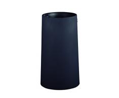 Hobby Flower Novo - Maceta Redonda con Sistema de Auto-riego, 42 x 75 cm, Color Antracita