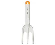Fiskars White Horca para Malas Hierbas, Blanco