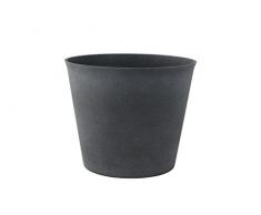 Jardinera TS, sembradora Cera-Mix Sara, resistente a las heladas y ligera, lavado gris, 25x25x23 cm, 136545