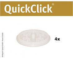 Wagner QuickClick® Suelo para sillas (Ultrasoft, Mecanismo QuickClick, 8 Unidades Parada – Diámetro 50 mm – 15824700