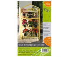 Verdemax 2203 Funda de Repuesto para Invernadero 2202-tamaño: cm 72x52x127, Transparente