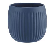 VERDENIA Sonya 26828 - Maceta Decorativa para Plantas de cerámica, diseño Moderno y Atemporal, Muchos Colores, 16 cm, Color Azul Marino