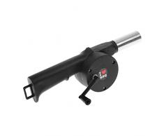 RUECAB - Ventilador de Fuelle para Barbacoa, 5 x 7 x 25 cm, 1423, Negro