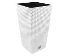 Maceta Prosperplast, blanca, 36x6, 5x36 cm, DRTS400-S449