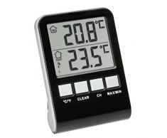 TFA Dostmann Palma - Termómetro inalámbrico para Piscina, Color Gris