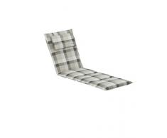 Kettler 0309404-8725 - Cojín para tumbonas de exterior, color gris