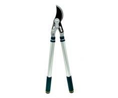 Spear & Jackson 8071 Kew Jardines de Kew Compuesto Doble telescópica Tijeras de podar, Color Plateado