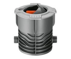 Gardena 2724-20 - Válvula de regulación y cierre para sistemas de aspersores para regular un solo aspersor o grupos de aspersores, montaje subterráneo, tapa esférica emergente, filtro extraíble