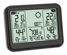 TFA Dostmann Memo Estación meteorológica, Negro