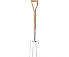 Spear & Jackson – Jardines de Kew 1560 KEW Acero Inoxidable Tenedor de excavación