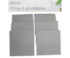 Interpet Blagdon Affinity - Almohadillas para pared de acuario (6 unidades)