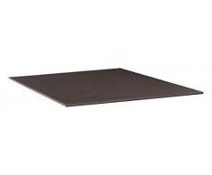 Kettler Advantage 0312019-1500 - Mesas de Comedor kettalux además de sobremesa 95 x 95 cm óptica de Pizarra, marrón