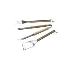 Enders Barbacoa/Grill, Utensilios para Barbacoa (3 Piezas, Acero Inoxidable, 52 x 2 x 2 cm, 8753