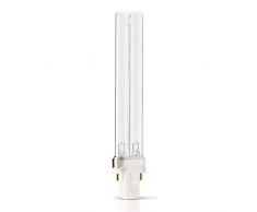 Philips TUV, Lámpara Compacta, PL-S 11 Watt UV-C, Clarificador de Estanque, 11W