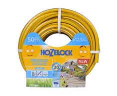 Hozelock 117009 50m PVC Gris, Amarillo - Manguera de jardín (50 m, Gris, Amarillo, Sólo mangueras, PVC, 1,25 cm, Francia)