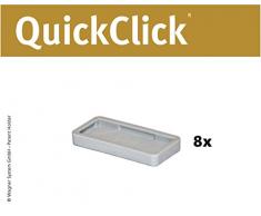 Wagner QuickClick® Suelo para sillas (Ultrasoft, Mecanismo QuickClick, 8 Unidades Hyper 32 x 15 mm – 15791700