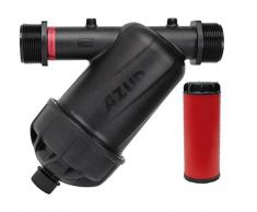 Filtro de Anillas 2 para Tuberia 63mm. Incluye Tapón de Vaciado. Riego por Goteo. Capacidad Filtrado 120 Mesh. Fabricado en Europa. Filtro Azud Modular 100, Sistema de Filtración para Agricultura