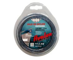 Avalon - Hilo Helicoidal de Nylon Universal para Desbrozadora y Cortacésped (1,65 mm x 15 m)