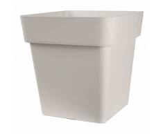 Euro 3 Plast Jardinera MITU Pac Quadro Color Blanco, 40 cm, erdvol. 41 L