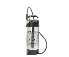 Gloria 510TProfi - Pulverizador a presión de Alto Rendimiento (Acero Inoxidable, 10 L, Resistente al Aceite)