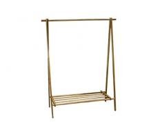 Perchero Burro Blanco-Perchero Burro Plegable de Madera Blanca para organizar Las Prendas de Ropa .(120×44×149)