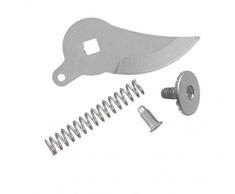 Fiskars Original Kit de Cuchilla, muelle y tornillos para Fiskars Tijeras de podar P100, Gris, 1026279