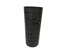 King Home Umbrella Paragüero, Negro