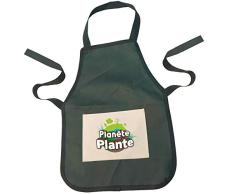 PLANETE PLANTE 170521 – Delantal de jardinería para niños S/M – Ropa de jardín – 170521 – Poliéster, de 3 años