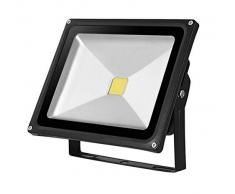 Kingavon BB-HL170 - Lámpara de Techo de Cristal (IP65, 115 x 35 x 106 mm), Color Negro