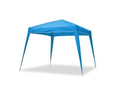 wasabi Carpa Plegable 3x3m Compact Azul de jardín, terraza, Camping, Playa