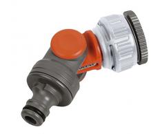 GARDENA: Grifo giratorio para grifo de 26,5 mm (G 3/4 ) y 33,3 mm (G 1), giratorio y ajustable, empaquetado (2999-20)