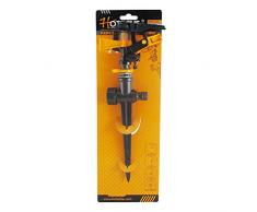HOTECHE 374020 Aspersor con pincho, Negro y Naranja