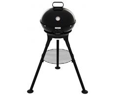 Tefal Aromati-Q Parrilla Eléctrica para Barbacoa 3 en 1, con Pie, Potencia 2300 W, Color, Negro, 50 x 50 x 35 cm