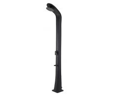 Steinbach Ducha Solar Split con depósito de plástico de 32 l, 218 cm de Altura, Grifo Monomando de Mano, Dos Partes, Antracita 049085