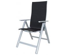 Unbekannt Ambientehome Silla, Gris y Negro