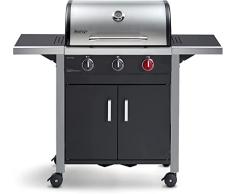 Enders Chicago 3 R Turbo Barbacoa gas - Barbacoa de gas con tapa, rejilla esmaltada, termómetro, Turbo Zone y Switch Grid - Barbacoa Jardin exterior con 3 quemadores #8937733